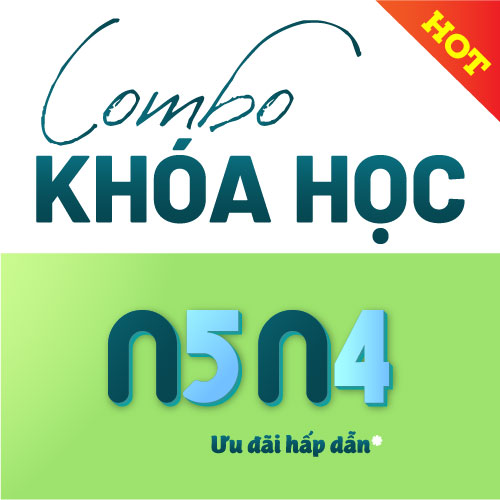 COMBO SƠ CẤP N5 - N4