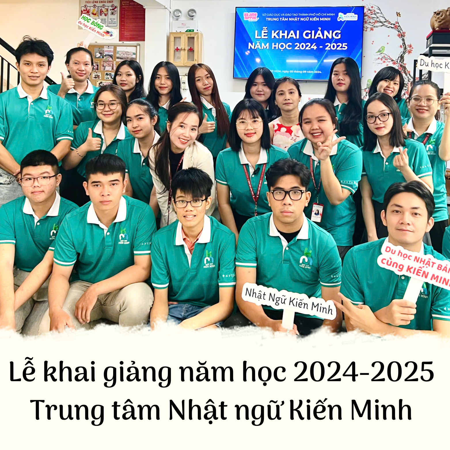 Lễ khai giảng năm học 2024-2025 Trung tâm Nhật ngữ Kiến Minh