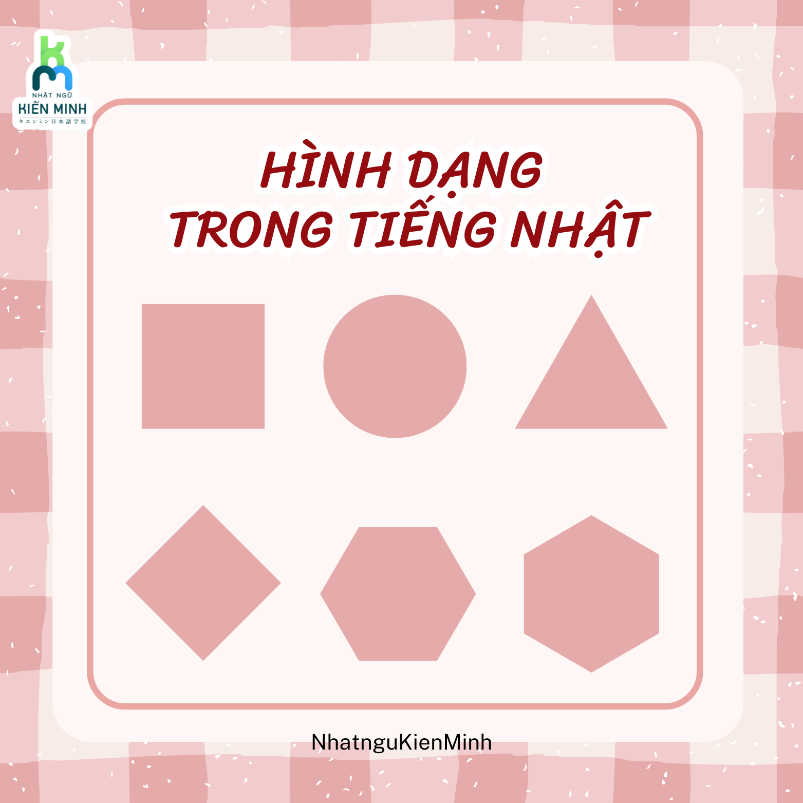 HÌNH DẠNG TRONG TIẾNG NHẬT