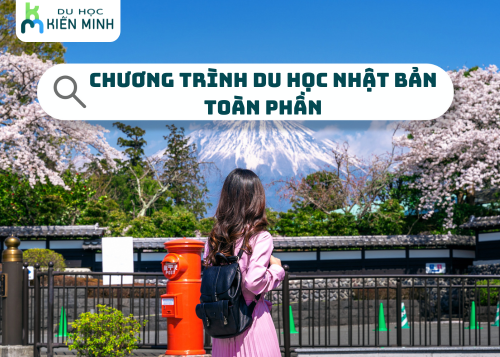 Chương trình du học Nhật Bản toàn phần và những điều cần biết 